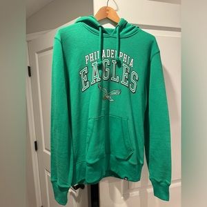 Kelly green Eagles hoodie